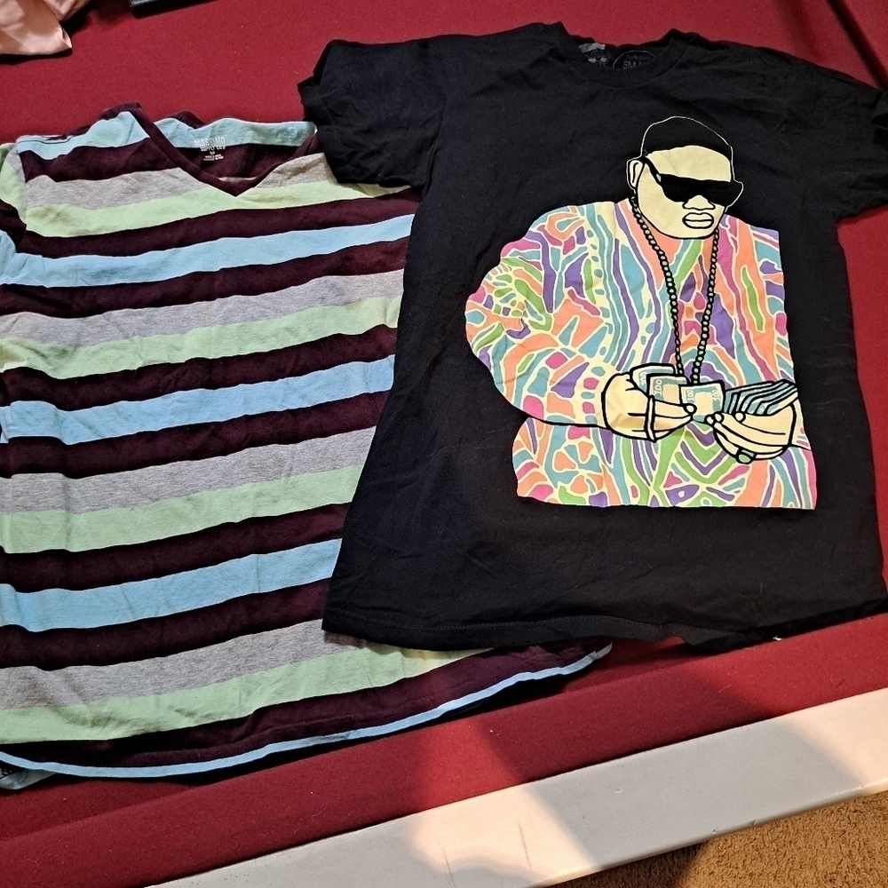🔥BIGGIE smalls hip hop t-shirt bundle (S)